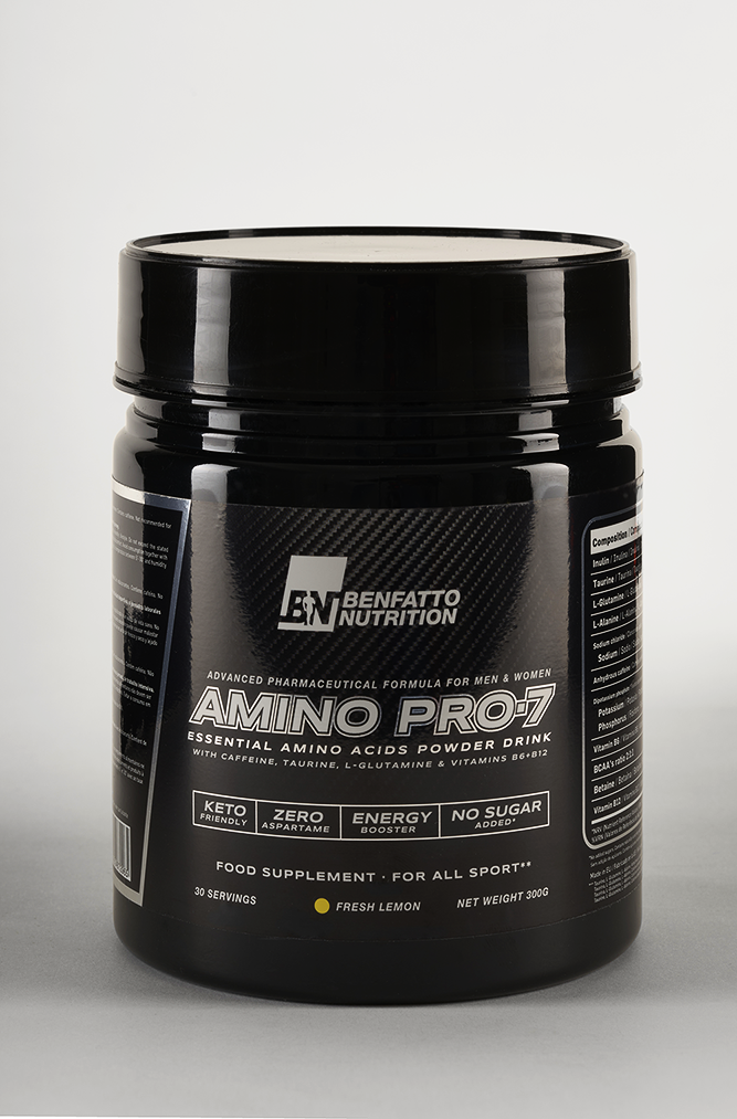 AMINO PRO 7 – Boisson énergisante aux acides aminés essentiels