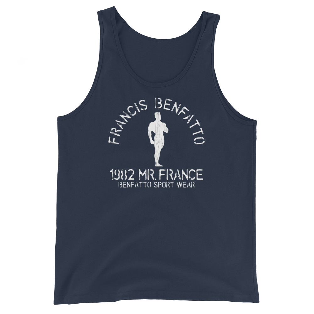 Francis Benfatto Mr France 1982 Unisex Tank Top