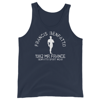 Francis Benfatto Mr France 1982 Unisex Tank Top