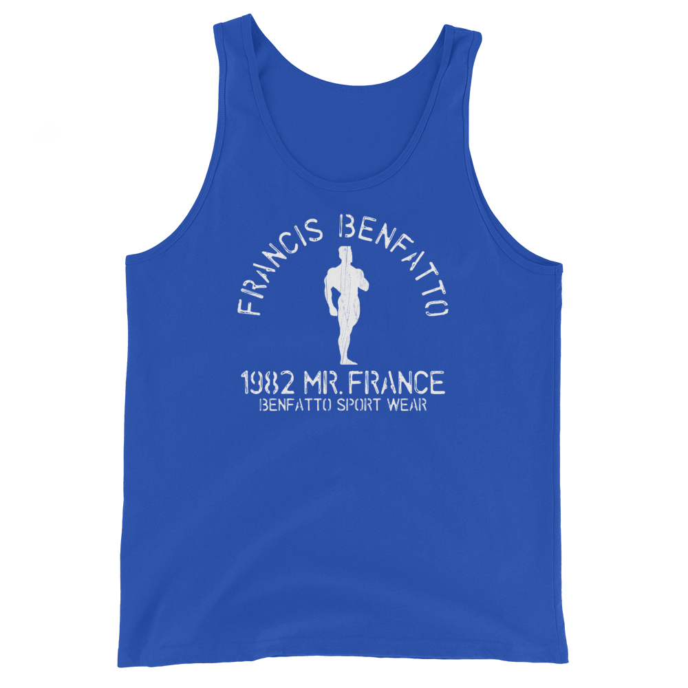 Francis Benfatto Mr France 1982 Unisex Tank Top