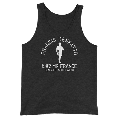 Francis Benfatto Mr France 1982 Unisex Tank Top