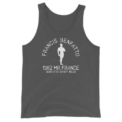 Francis Benfatto Mr France 1982 Unisex Tank Top